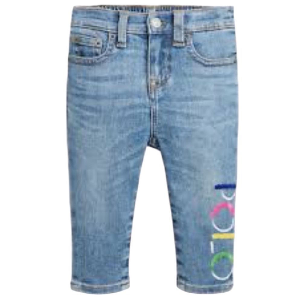NWT Polo Ralph Lauren Baby Girl Stretch Skinny Jeans‎ Classic Trendy